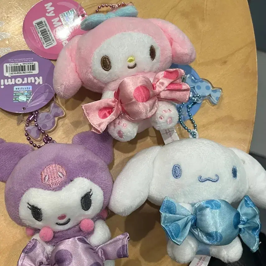 [BUNJANG] Sanrio Cinnamoroll Plush Keychain / 산리오 인형키링
