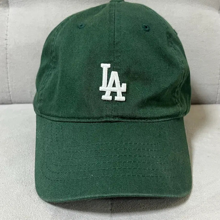 [BUNJANG] MLB LA Dodgers Rookie Ball Cap Green / MLB 루키볼캡 LA다저스 모자 (32CP77111-07G)