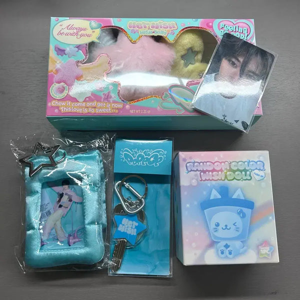[BUNJANG] NCT WISH Pop-Up Wish Doll Popchu & Keyring Bundle / 원가이하))엔시티위시 팝팝 위시돌 팝츄 (단순개봉,미개봉)
