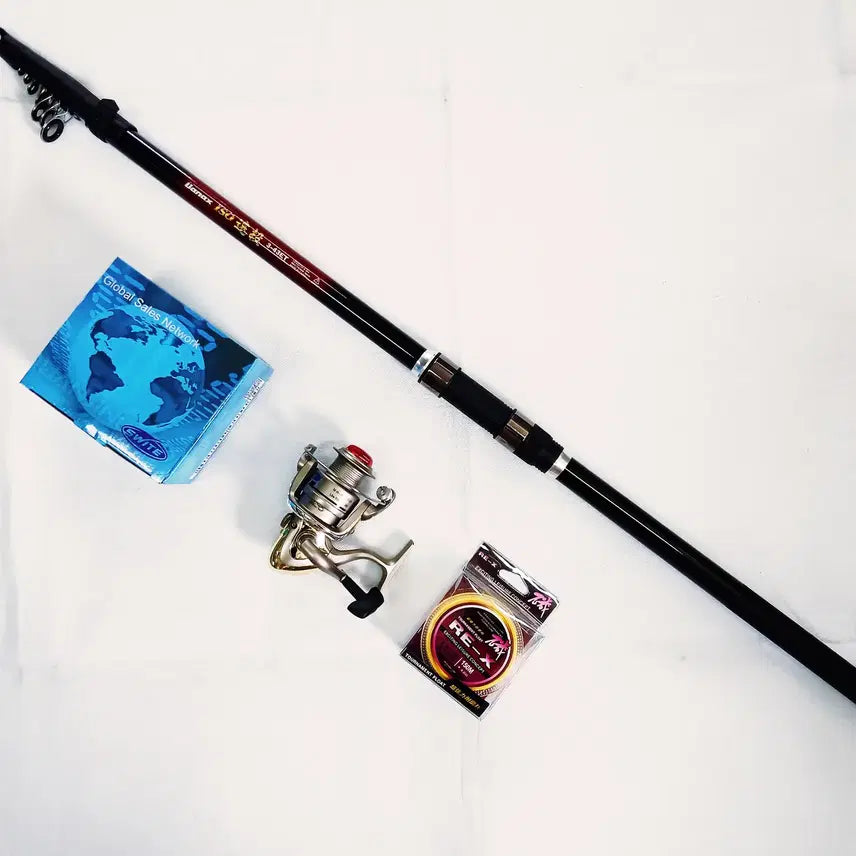 [BUNJANG] Banax Carbon Two-Piece Fishing Rod 430 with 4000 Spinning Reel and Line / 바낙스 원투,카고 카본낚시대430 / 4000번릴과 릴줄
