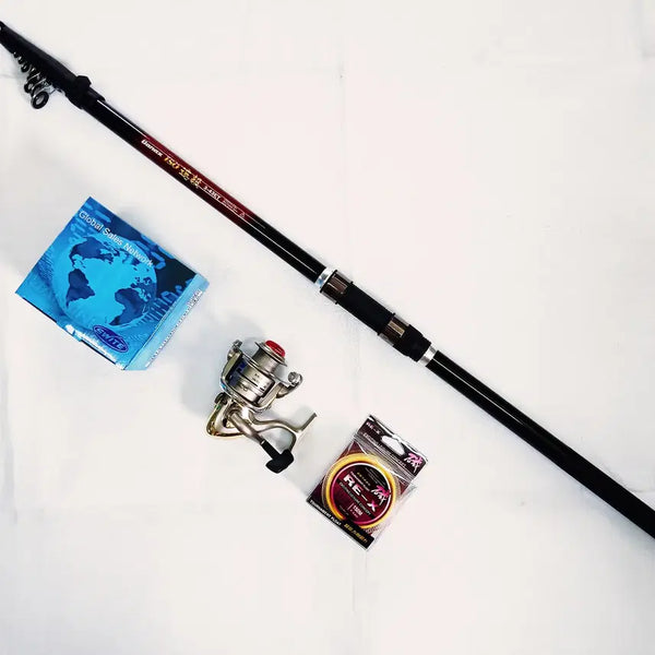 [BUNJANG] Banax Carbon Two-Piece Fishing Rod 430 with 4000 Spinning Reel and Line / 바낙스 원투,카고 카본낚시대430 / 4000번릴과 릴줄
