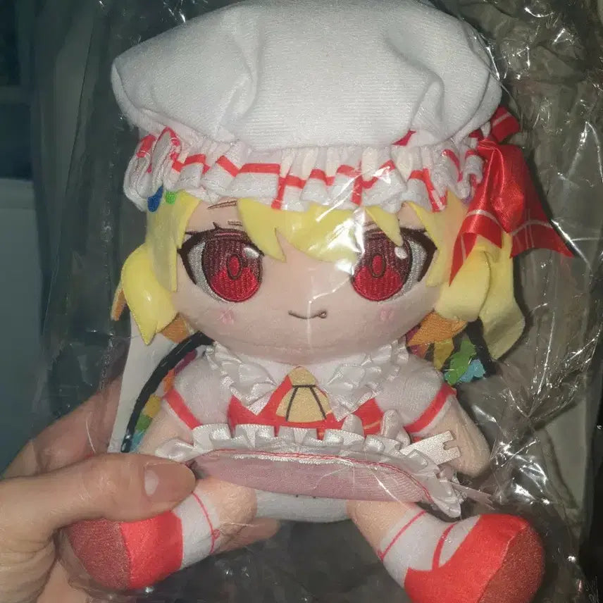 [BUNJANG] Flandre Scarlet Choco Puuni Plush / 동방 플랑드르스칼렛 쵸코푸니