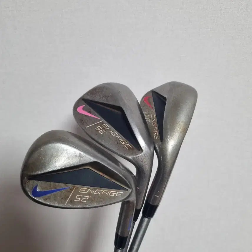 [BUNJANG] Nike Engage Wedge Set (52, 56, 60 Degrees) SteelFiber H 105 S / 나이키 인게이지 엔게이지 웨지 (52,56,60) 스틸파이버