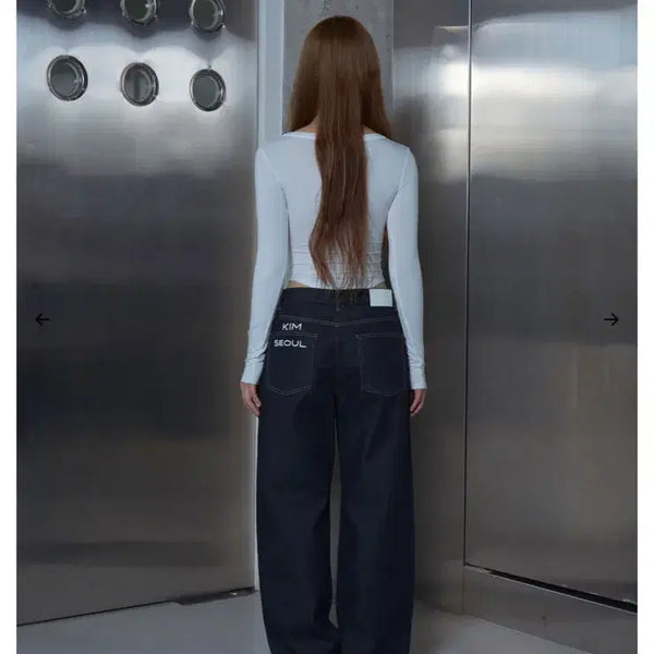 [BUNJANG] Kims Seoul 777 Classic Low-Rise Jeans Denim M / 킴서울 777 클래식 로우진 데님 m 판매 킴즈서울