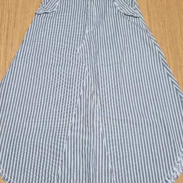 [BUNJANG] Jeilpyeong Stripe Long Skirt / 제일평화 스트라이프 롱 스커트