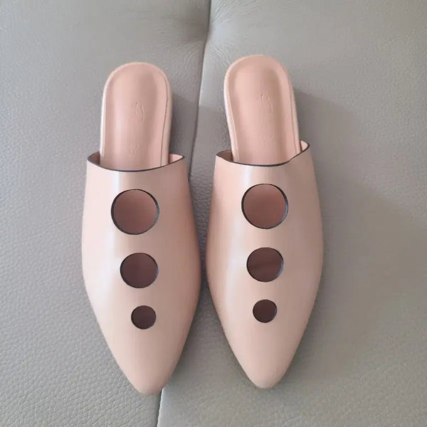 [BUNJANG] Perforated Loafer Shoes (Size 230) / (새신발) 펀칭 블로퍼 230