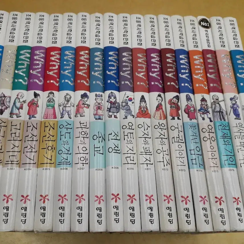 [BUNJANG] Why? Korean History Series (Volumes 1-18) / why? 초등역사학습만화 한국사 시리즈  (1~18번)