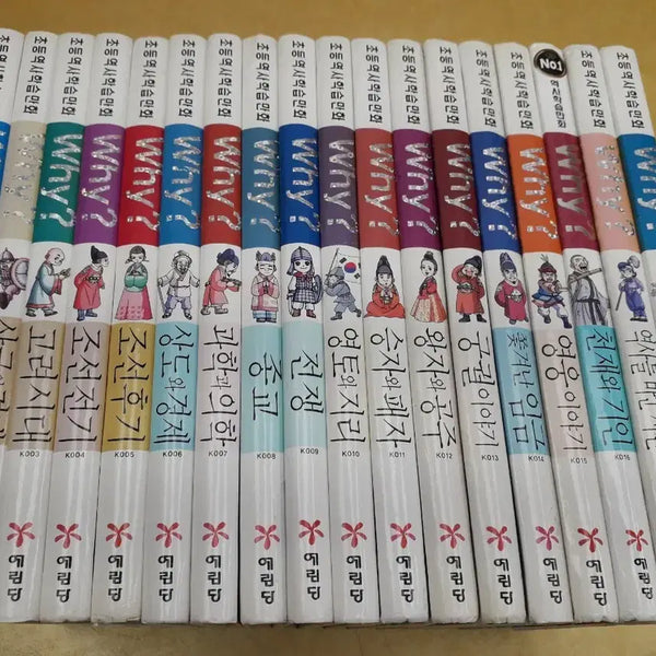 [BUNJANG] Why? Korean History Series (Volumes 1-18) / why? 초등역사학습만화 한국사 시리즈  (1~18번)
