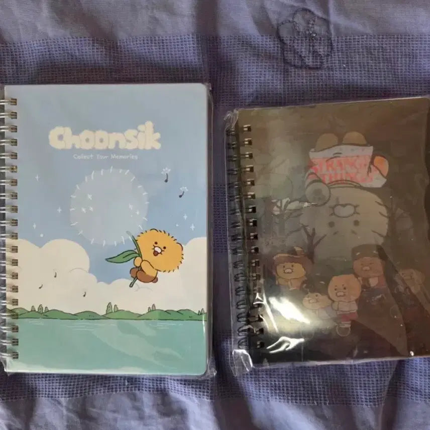 [BUNJANG] Kakao Friends Chunsik x Stranger Things Collaboration Notebook Set / 춘식이 스트레인지 씽즈 콜라보 노트 (합친금액)