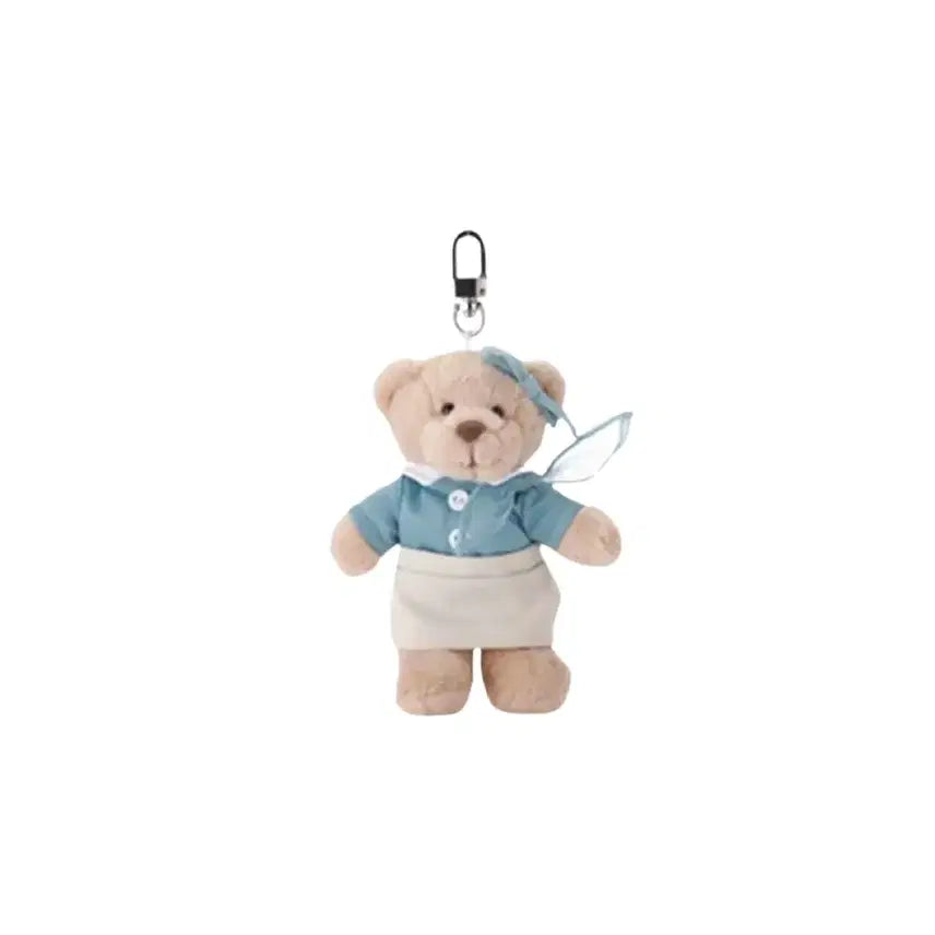 [BUNJANG] Korean Air Teddy Bear Keychain Sarangyi Sealed / 미개봉 새상품 대한항공 테디 베어 키링 사랑이