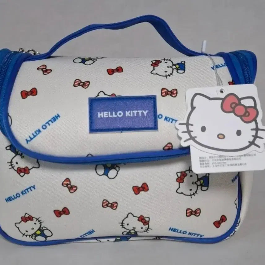 [BUNJANG] Hello Kitty Pouch Bag Blue / 헬로키티 파우치 가방 블루