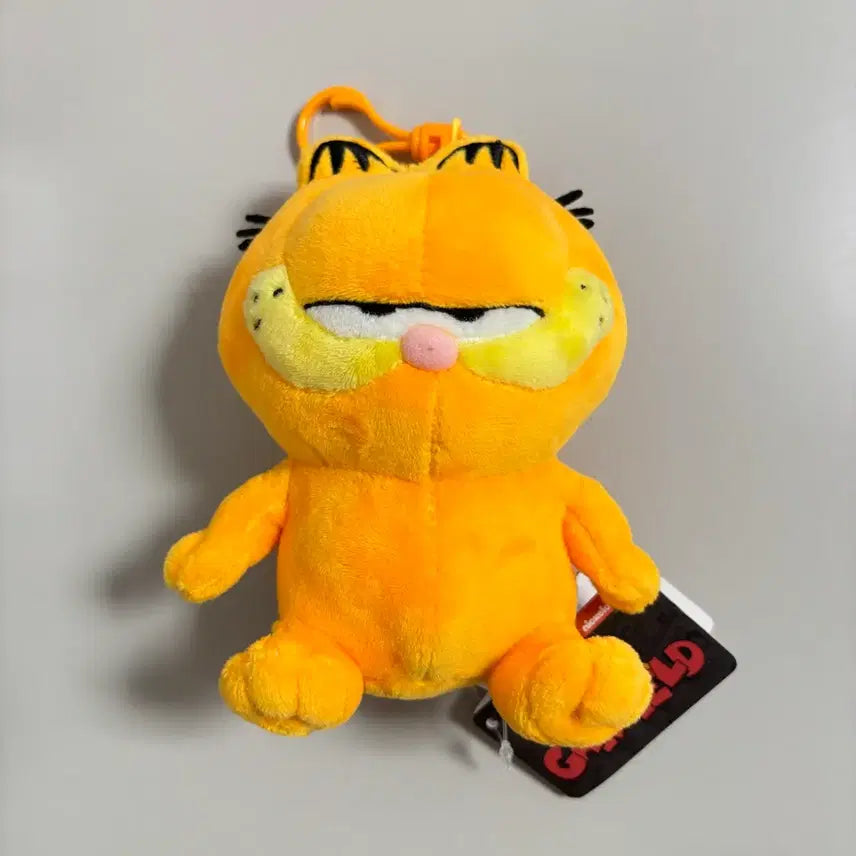 [BUNJANG] Original Garfield Medium Bag Charm Doll Keychain / 정품 가필드 기본 가방고리 인형 중형 키링