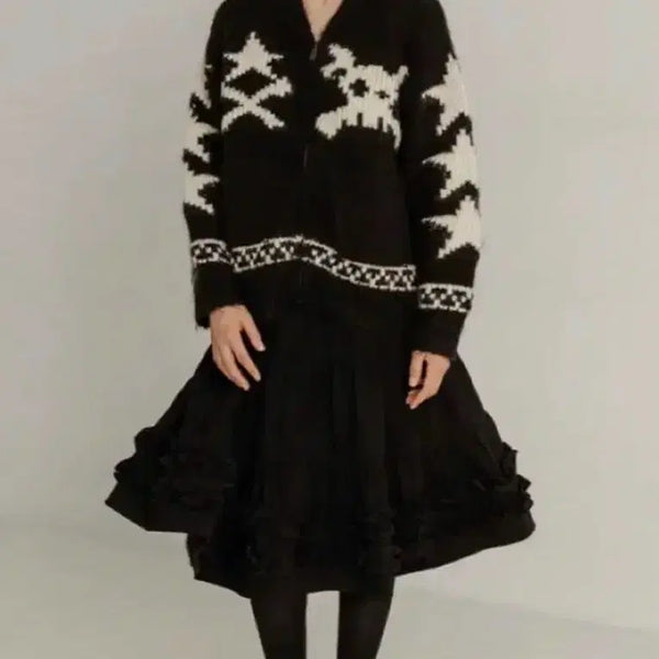 [BUNJANG] Please Project Frill Kang Kang Skirt Black / 플리즈프로젝트 프릴 캉캉스커트 블랙