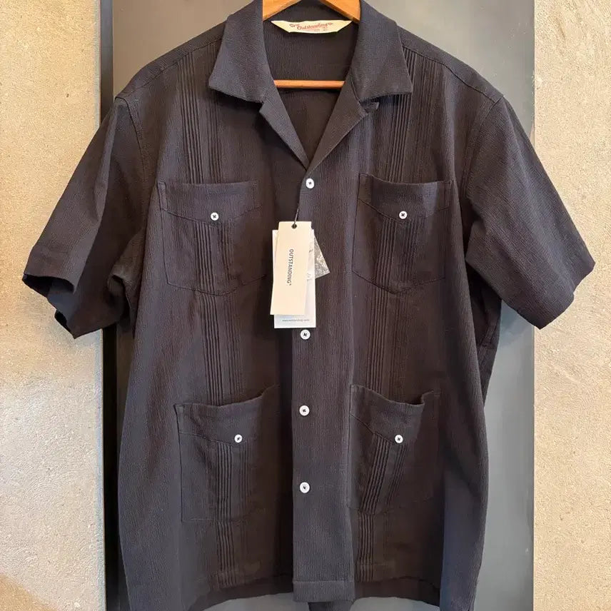 [BUNJANG] Outstanding Kuba Shirt M / 아웃스탠딩 쿠바셔츠 m