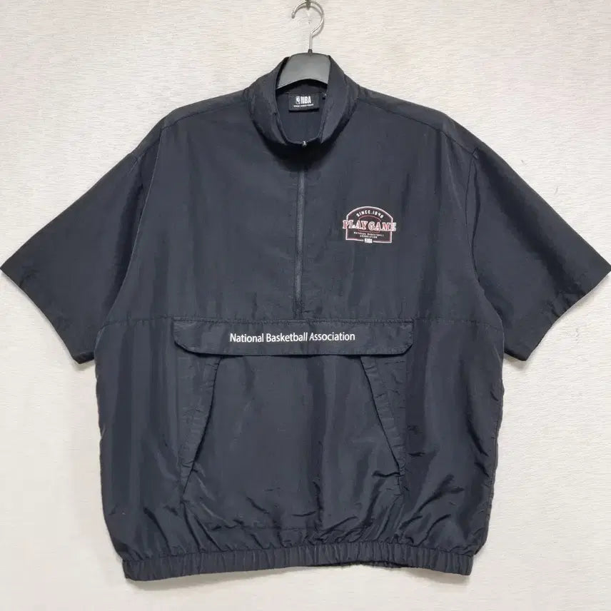[BUNJANG] NBA Anorak Windbreaker Black Men's L / NBA 아노락 바람막이 블랙 남자100ㅡ105사이즈ㅡ0416ㅁㅁ