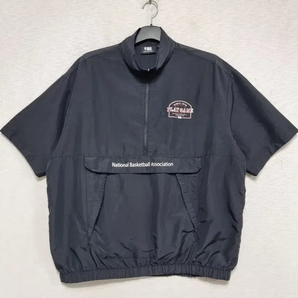 [BUNJANG] NBA Anorak Windbreaker Black Men's L / NBA 아노락 바람막이 블랙 남자100ㅡ105사이즈ㅡ0416ㅁㅁ