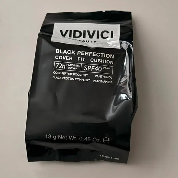 [BUNJANG] VIDIVICI Black Perfection Cover Fit Cushion 17N Fair Refill (Sealed) / (미개봉)비디비치 블랙 퍼펙션 커버 핏 쿠션 17n페어 리필