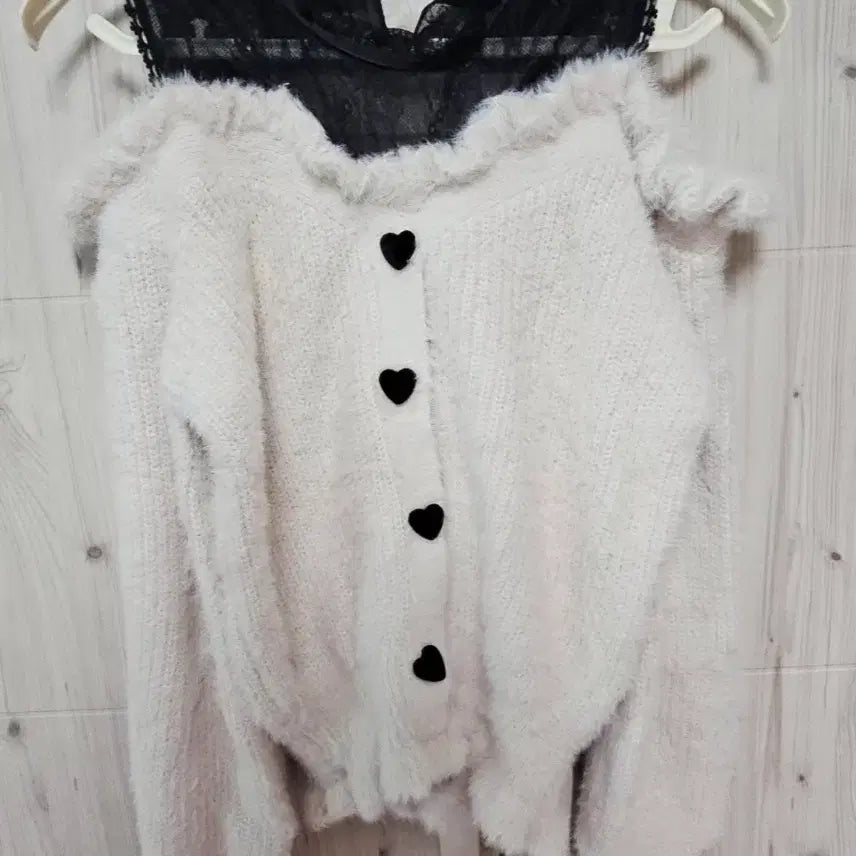 [BUNJANG] LIZ LISA Angora Knit Pink/Gray "Jirai Kei" Style / (정품&하자o) 리즈리사 앙고라 니트 핑검 양산형 지뢰계