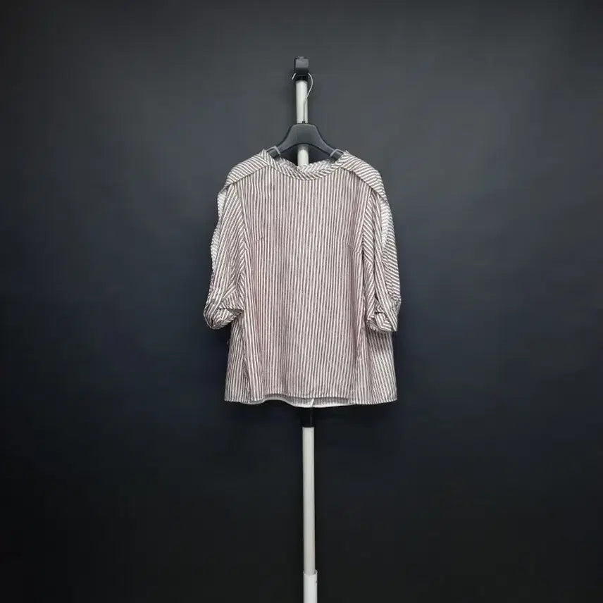 [BUNJANG] MINE Spring/Summer/Fall Color Block Blouse / 마인 춘하추 7부6부 블라우스 82 44-66