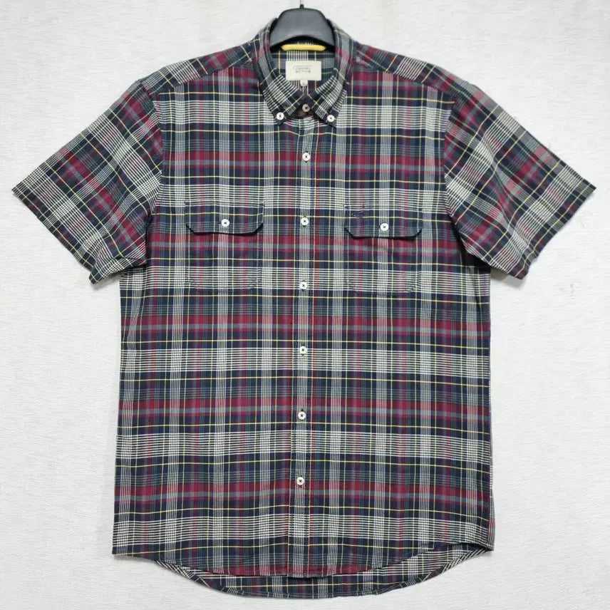 [BUNJANG] Camel Active Plaid Shirt Men's Size L (105) / 새제품 카멜액티브 체크셔츠 남자105사이즈ㅡ0416ㅇㅇ