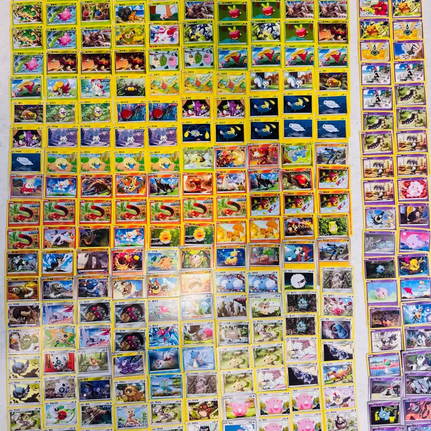[BUNJANG] Pokemon Basic Cards Bundle Set (400) / 포켓몬 카드, 포켓몬스터 카드, 포켓몬 기본 카드 400장 일괄