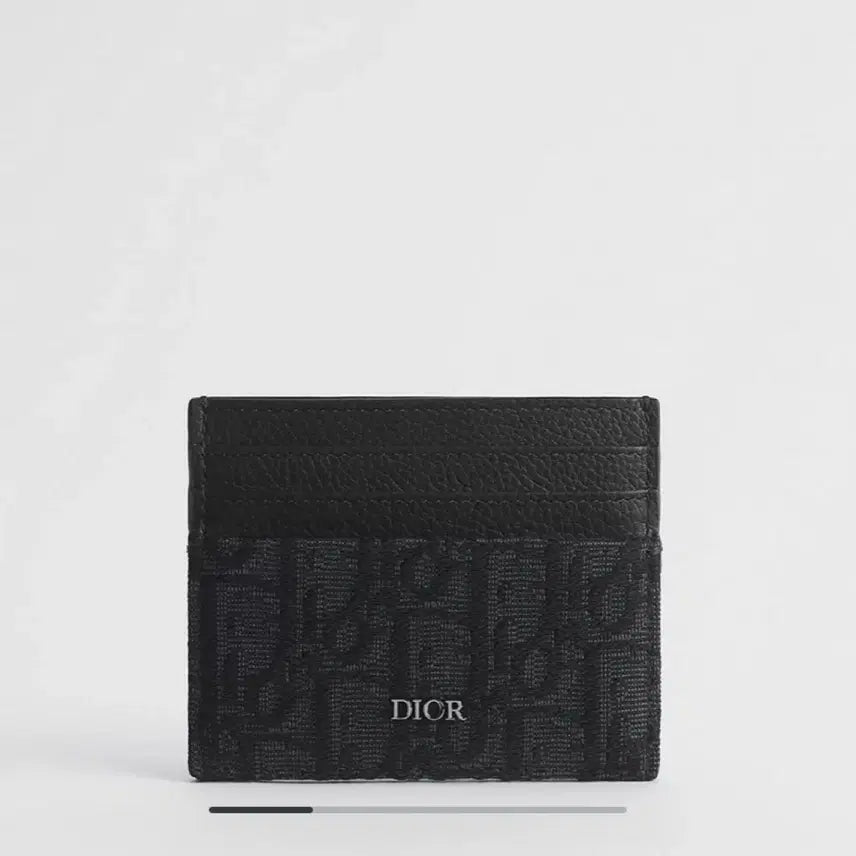 [BUNJANG] Dior Black Card Holder / 디올 카드 지갑 블랙