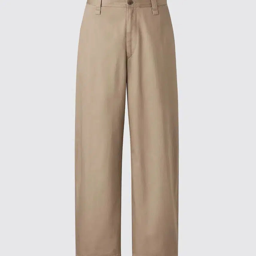 [BUNJANG] Uniqlo U Wide Fit Chino Pants Beige / 새상품 유니클로U 와이드핏 치노 팬츠30 베이지