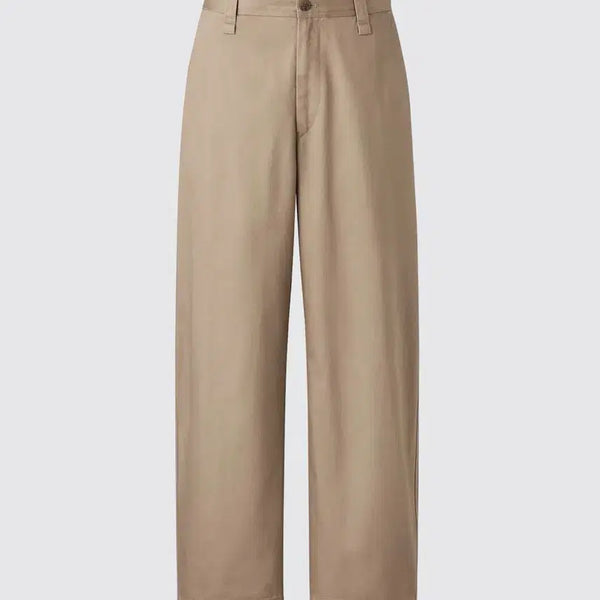 [BUNJANG] Uniqlo U Wide Fit Chino Pants Beige / 새상품 유니클로U 와이드핏 치노 팬츠30 베이지