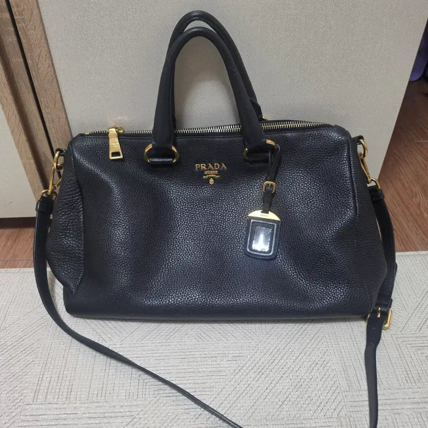 [BUNJANG] Prada Black Shoulder Bag / 프라다 블랙숄더백