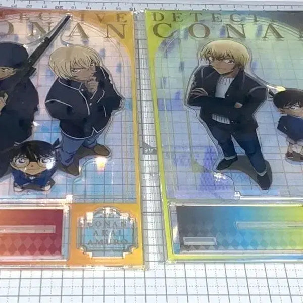 [BUNJANG] Detective Conan Aurora Acrylic Standee Set (2 pcs Bundle) / 코난&아카이&아무로 오로라 아크릴스탠드 (2개일괄)