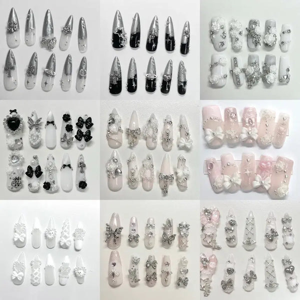 [BUNJANG] Custom Handmade Nail Tips - Urgent Order / 제발사주세요급전 수제네일팁주문제작하실분 노예부리고싶으신분 양산형지뢰계갸루