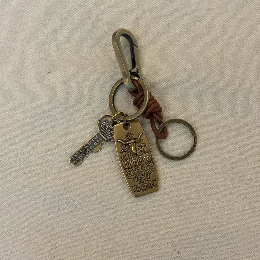 [BUNJANG] Vintage Western Bronze Keychain / 빈티지 웨스턴 브론즈 키링