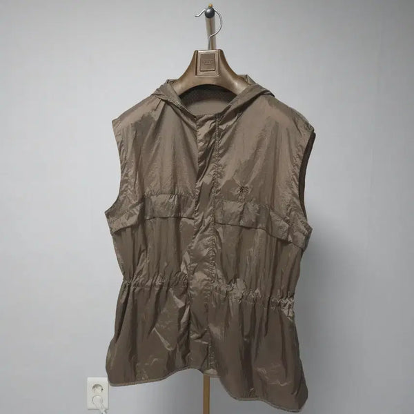 [BUNJANG] KOLON Sport Men's Ultra-Light Hooded Vest / 105 ) 코오롱 남성 초경량 바람막이 후드 조끼
