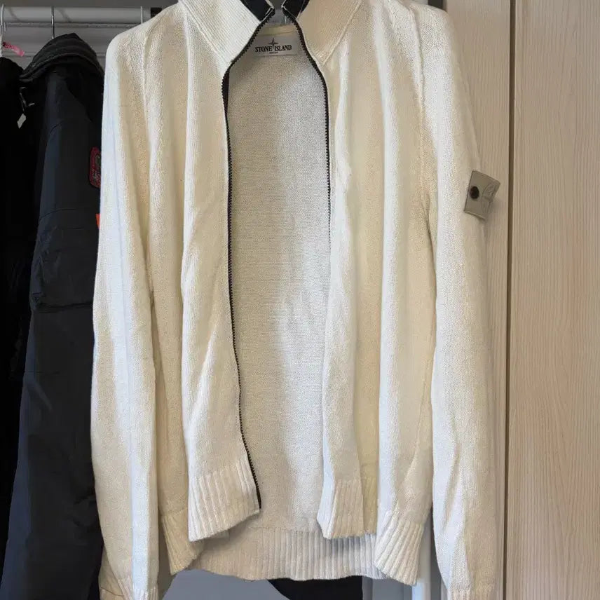 [BUNJANG] Royal 44 Stone Knit Two-Way Vintage Stone / (L) 로얄44스톤 니트 투웨이 빈티지 스톤