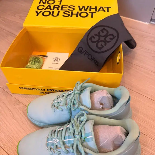 [BUNJANG] G/FORE Golf Shoes Mint 7.5 / G/FORE 골프화 민트 정품 7.5