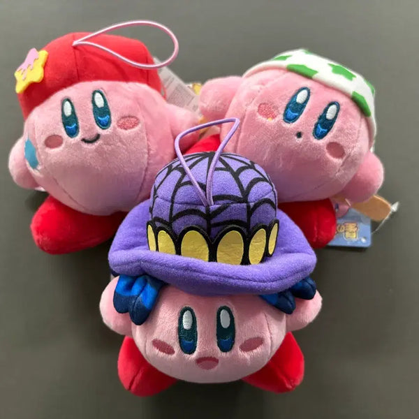 [BUNJANG] Nintendo Kirby Plush Keychain Set (3 Types) / (새상품 12cm 세트) 닌텐도 별의 커비 인형 키링 3종 세트