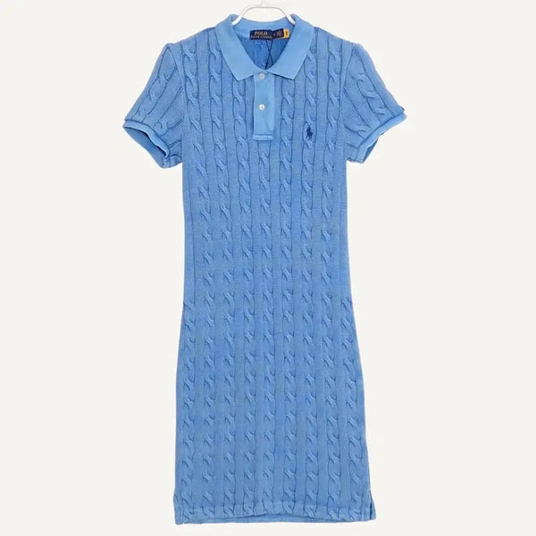 [BUNJANG] Polo Ralph Lauren Cable Knit Dress / POLO RALPH LAUREN 폴로 랄프 로렌 케이블 니트 원피스_A361
