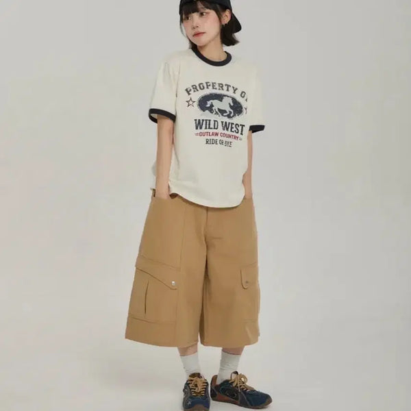 [BUNJANG] Our Circle Beige Bermuda Shorts Size 1 / 아워 시즈 베이지 버뮤다 팬츠 팝니다