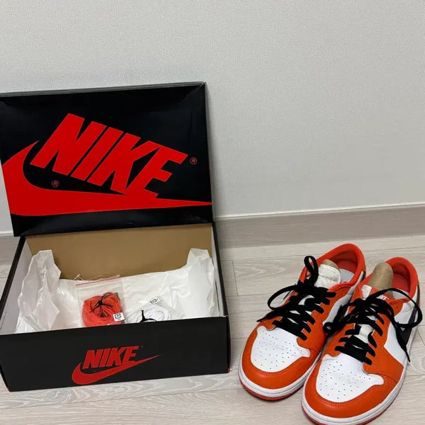 [BUNJANG] Nike Air Jordan 1 Low OG starfish Women's Size 290 / 나이키 에어조던1 로우 og 스타피시 290
