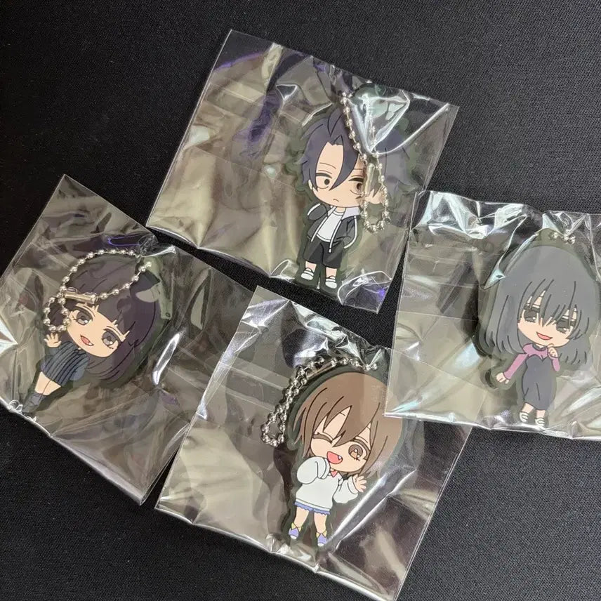 [BUNJANG] Song of the Night Owls Gacha Keyring Set / 철야의 노래 가챠 키링