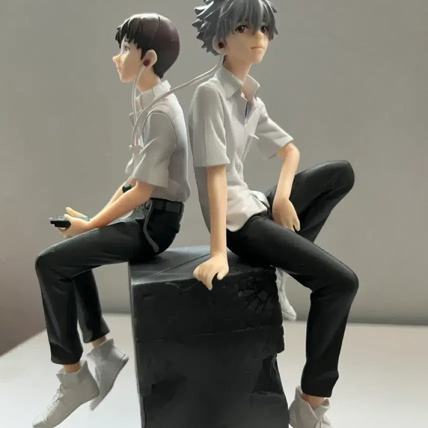 [BUNJANG] Sega Evangelion VIGNETTEUM Figure Bundle / 세가 에반게리온 신지 카오루 피규어 일괄