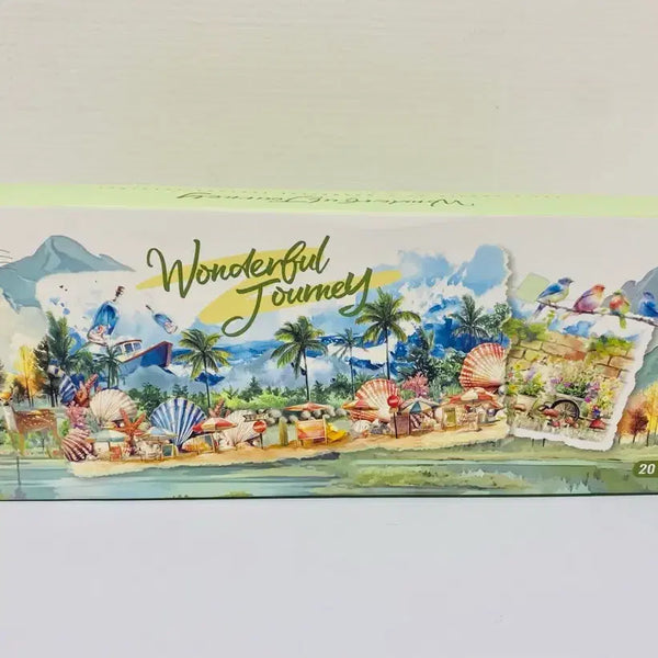 [BUNJANG] Wonderful Journey Washi Masking Tape Set (20 Rolls) / [마테] 신비로운 Wonderful Journey 화지 마테 20종