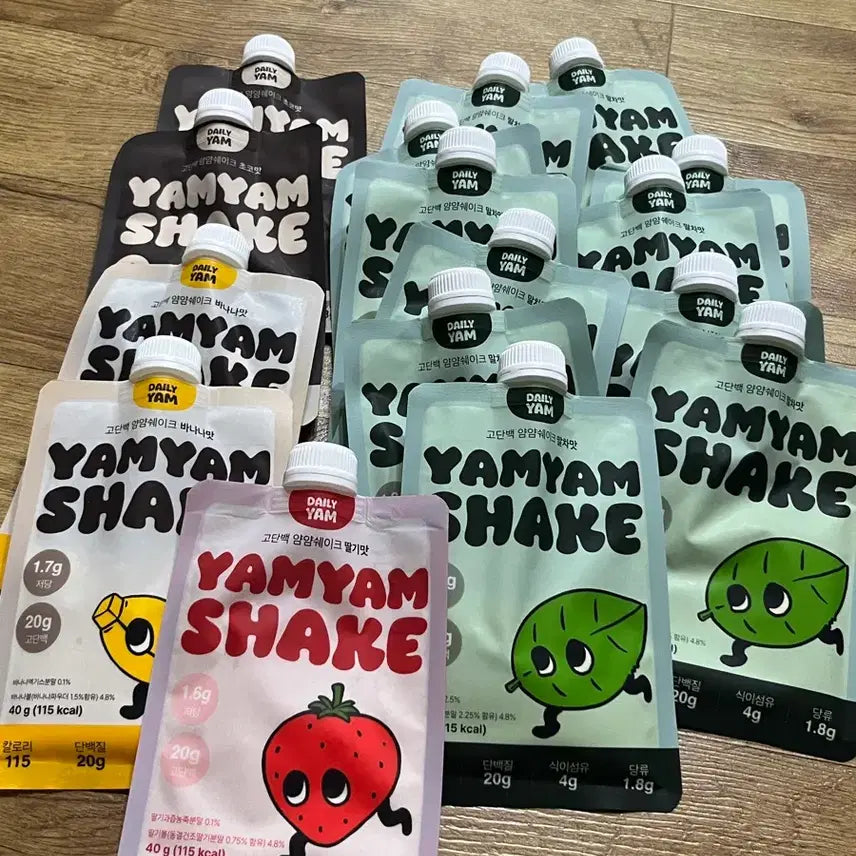 [BUNJANG] Yuju Yam Yam Shake (Matcha, Strawberry, Banana, Chocolate) / 유주얌 얌얌 쉐이크 말차 딸기 바나나 초코