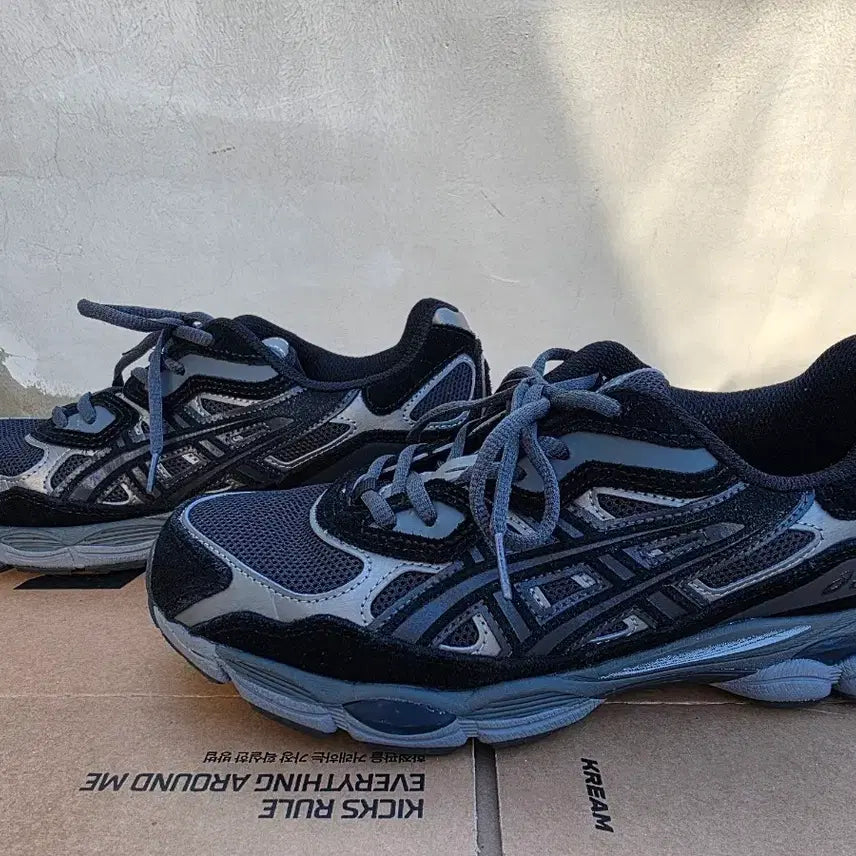 [BUNJANG] ASICS GEL-NYC Black Grey Running Shoes 280mm (Excellent Condition) / 아식스 GEL-NYC 블랙 그레이 280mm A급 러닝화 운동화