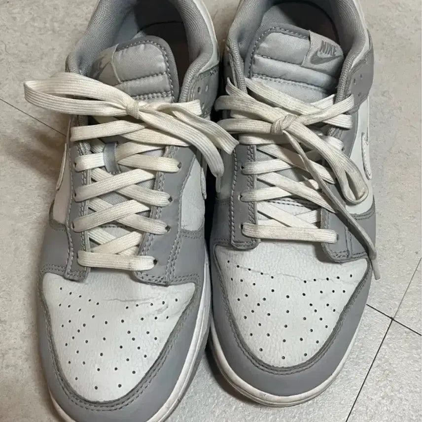 [BUNJANG] Nike Dunk Low Retro Wolf Grey / 나이키 덩크로우 레트로 울프그레이 팝니다