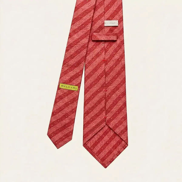 [BUNJANG] Bvlgari x Davide Pizzigoni Seven-fold Tie / 정품/최고급 불가리 x 다비데 피치고니 세븐폴드 넥타이