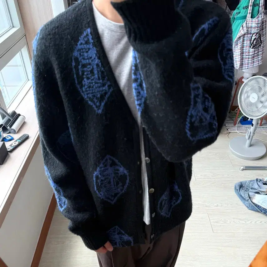 [BUNJANG] Stussy Mask Cardigan Jacket / 스투시 마스크 가디건 자켓