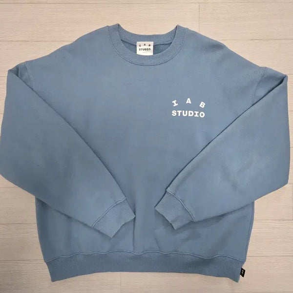 [BUNJANG] IAB Studio Mint Condition Sky Blue Crewneck Sweatshirt (L) / [정품] 아이앱 스튜디오 맨투맨 (IAB Studio)