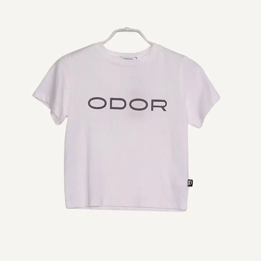[BUNJANG] ODOR Logo Crop T-Shirt / ODOR 오도어 로고 크롭 티셔츠_A392