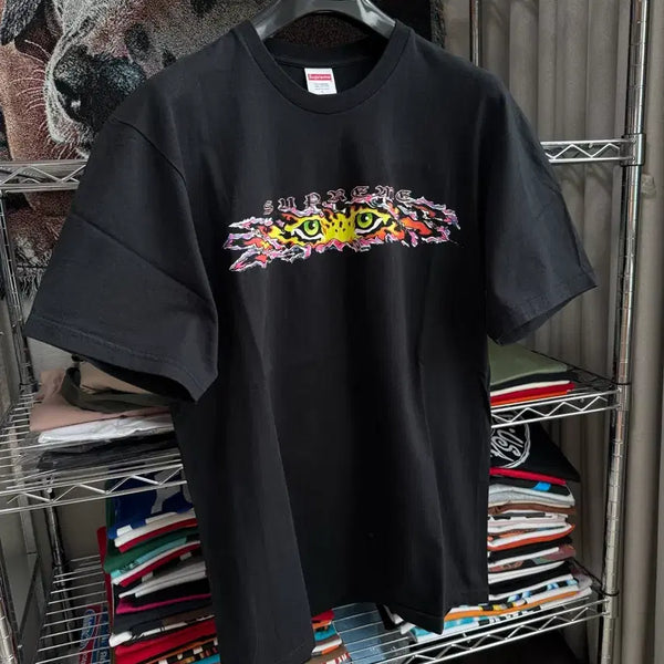 [BUNJANG] Supreme Eyes Short Sleeve T-Shirt / 슈프림 아이즈 반팔 티셔츠
